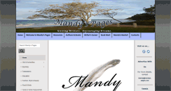 Desktop Screenshot of mandys-pages.com